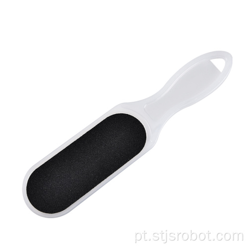 Alça de plástico portátil pé duplo arquivo plano esfoliante pele esfregar pé multi-função ferramentas pedicure spats ferramentas